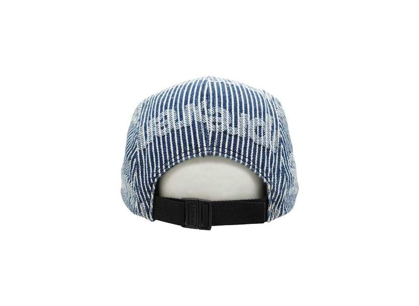 Supreme Denim Camp Cap Stripe (24SS)