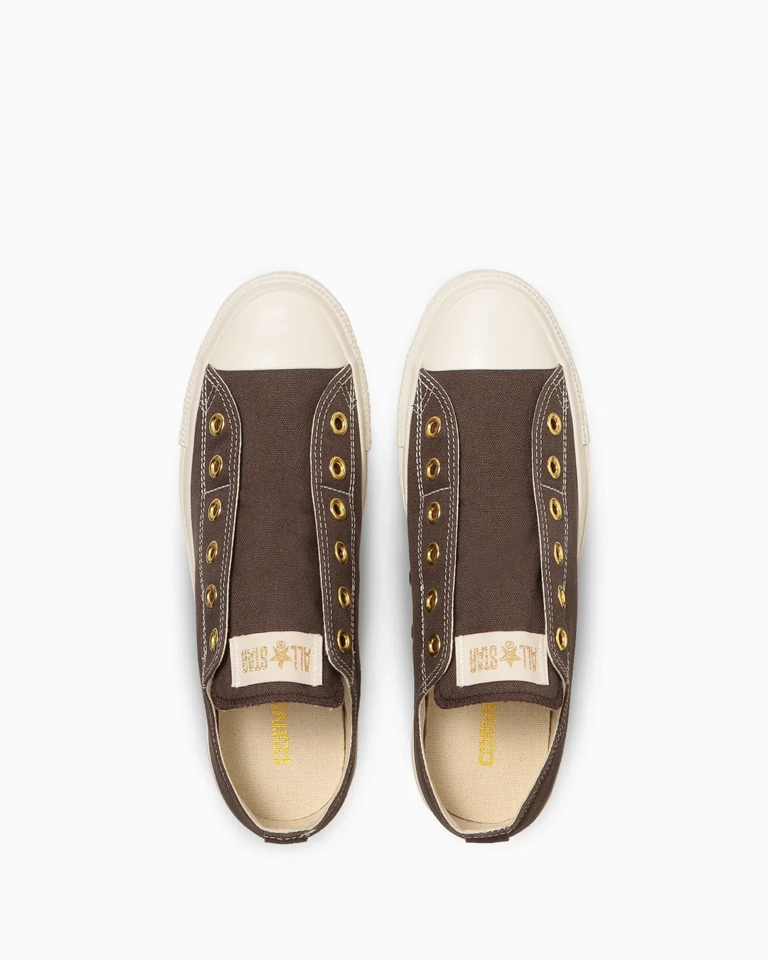 31316642 Converse All Star Goldstripe Slip OX Dark Brown (Men's)