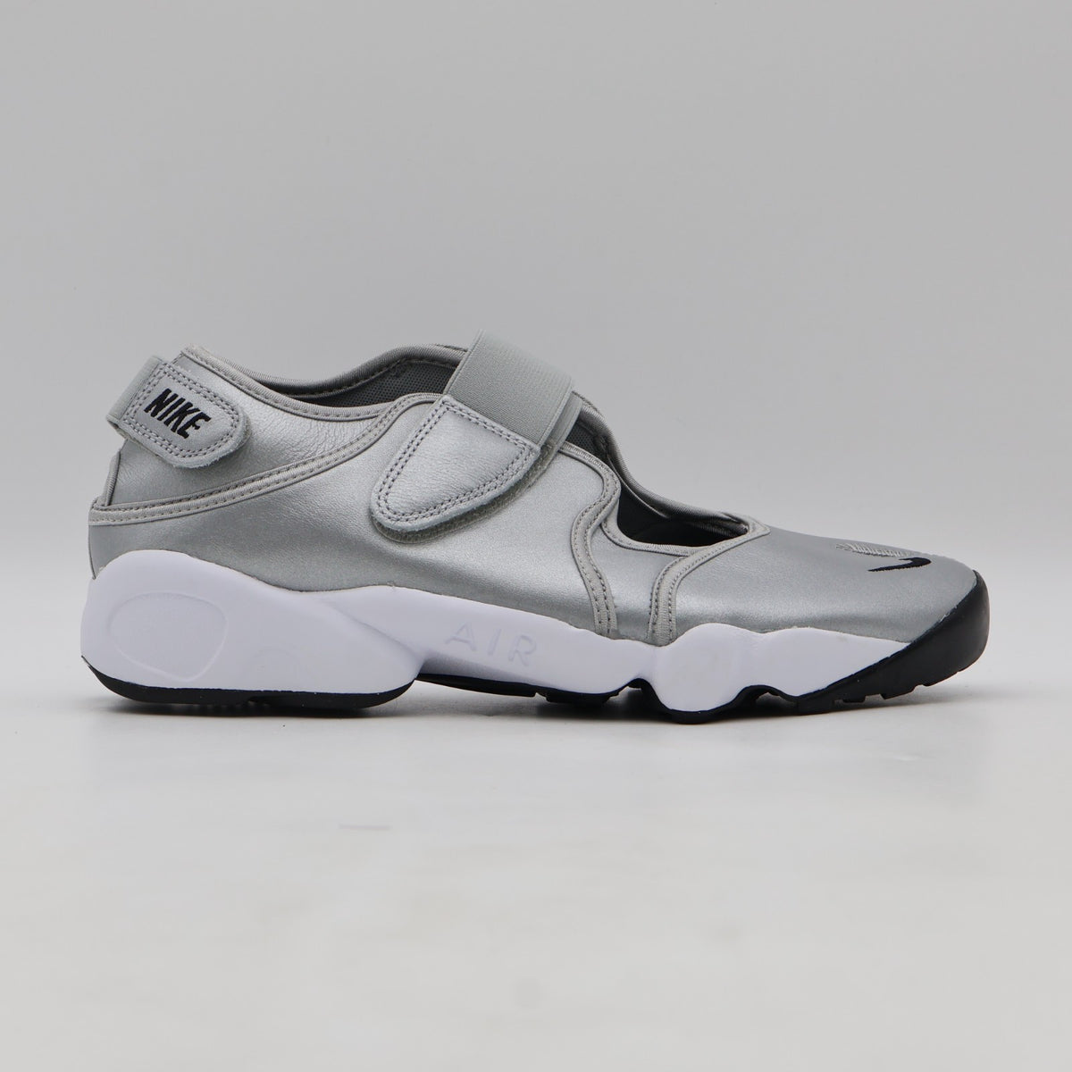 HM5737-003 Nike Air Rift Leather Metallic Silver (Women's)