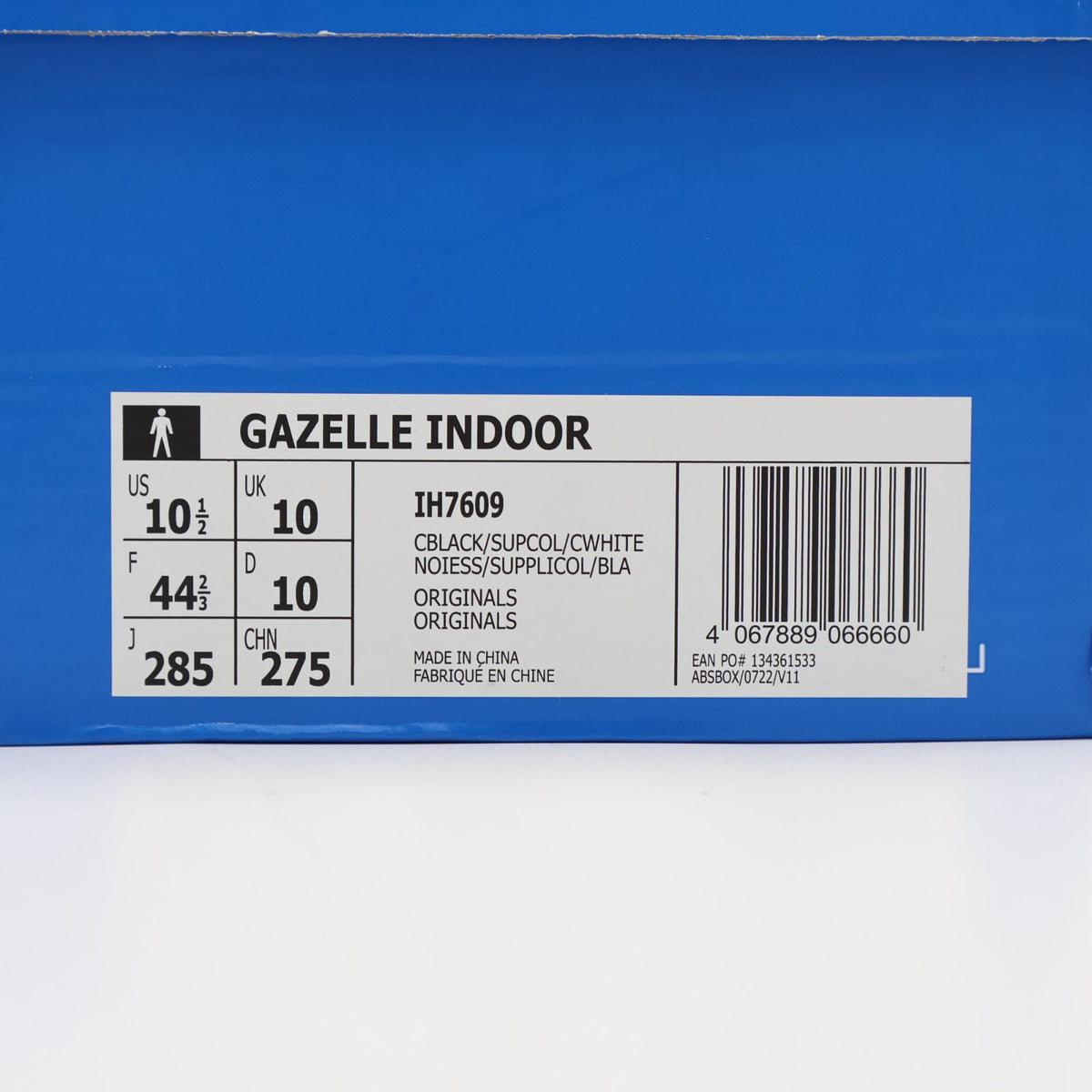 IH7609 Alwayth adidas Originals Gazelle Indoor Black (Men's)