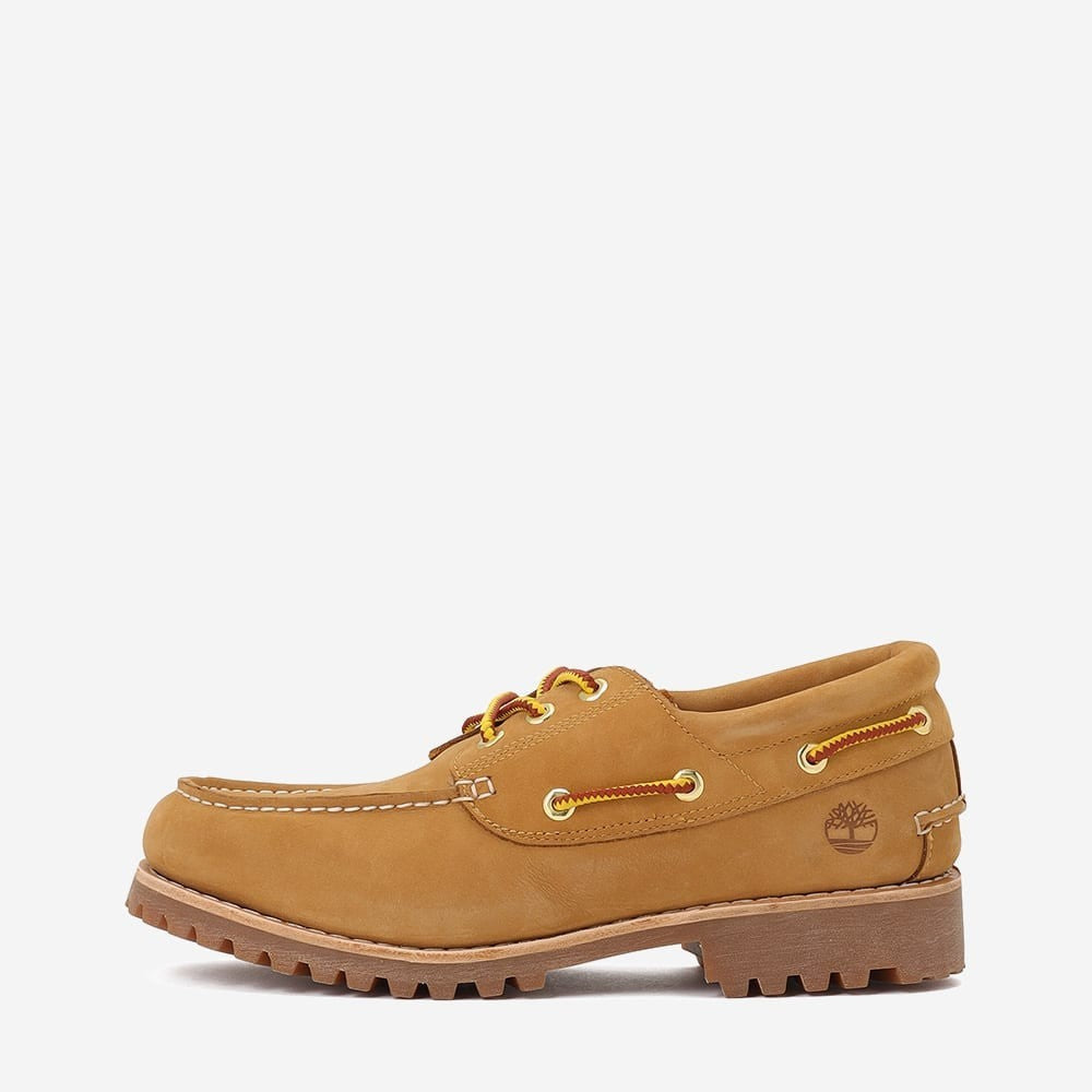 TB0A44YF754 andrelMhoffwann Timberland 3 Eye Classic Lug Wheat (Men's)