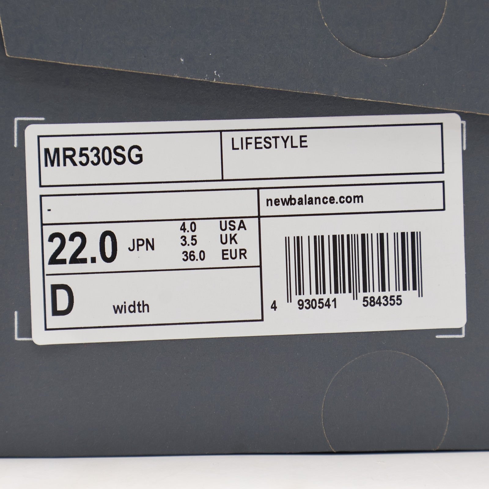 MR530SG New Balance 530 White (Men's)