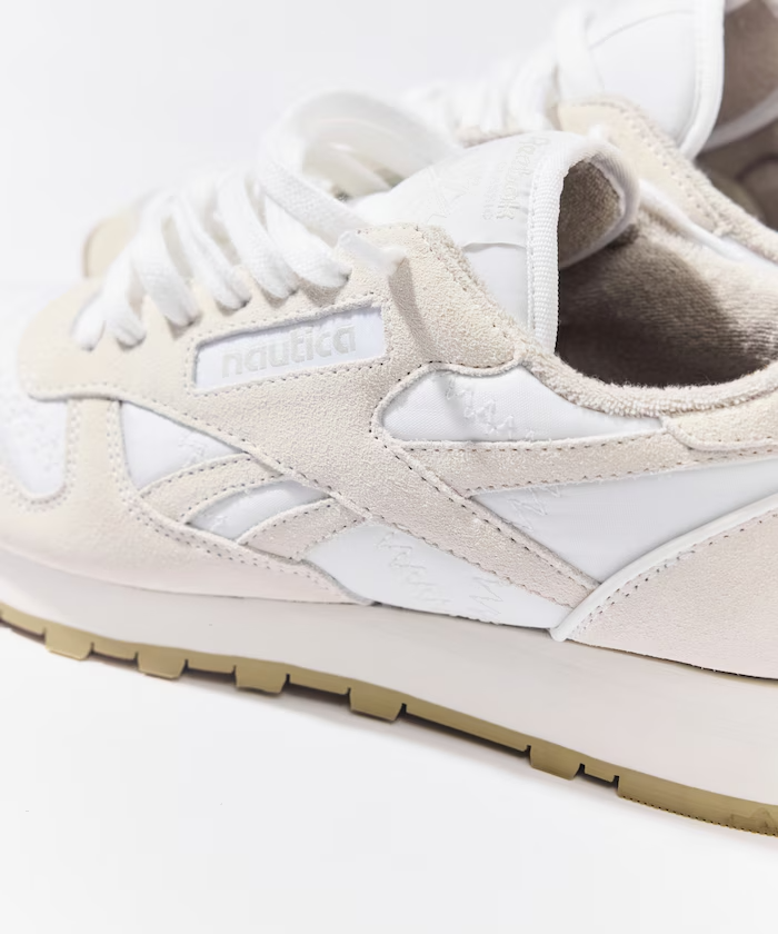 R00174 Nautica Ã Reebok Classic Leather Vintage "White" (Men's)