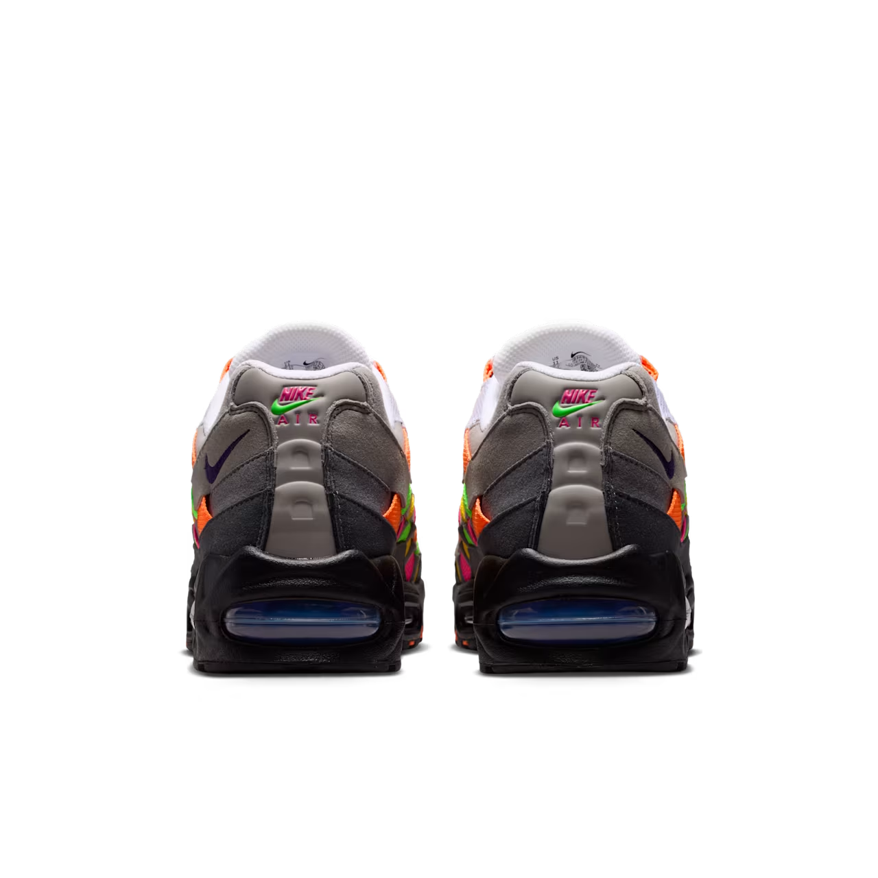 IB3695-100 Nike Air Max 95 Woven Big Bubble "Hyper Pink/Green Strike" (Men's)