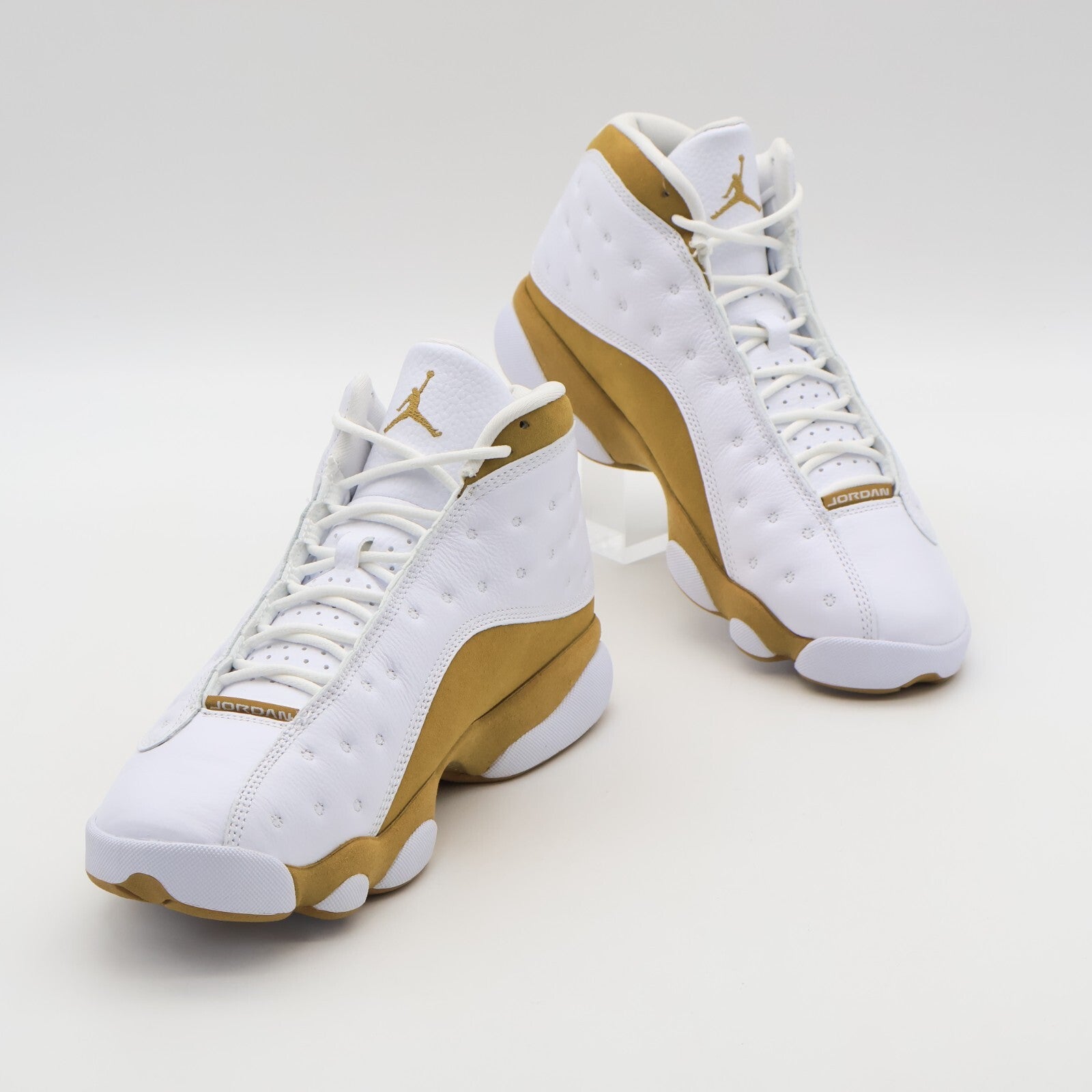 414571-171 Nike Air Jordan 13 Retro Wheat White Gold Beige Brown (Men's)