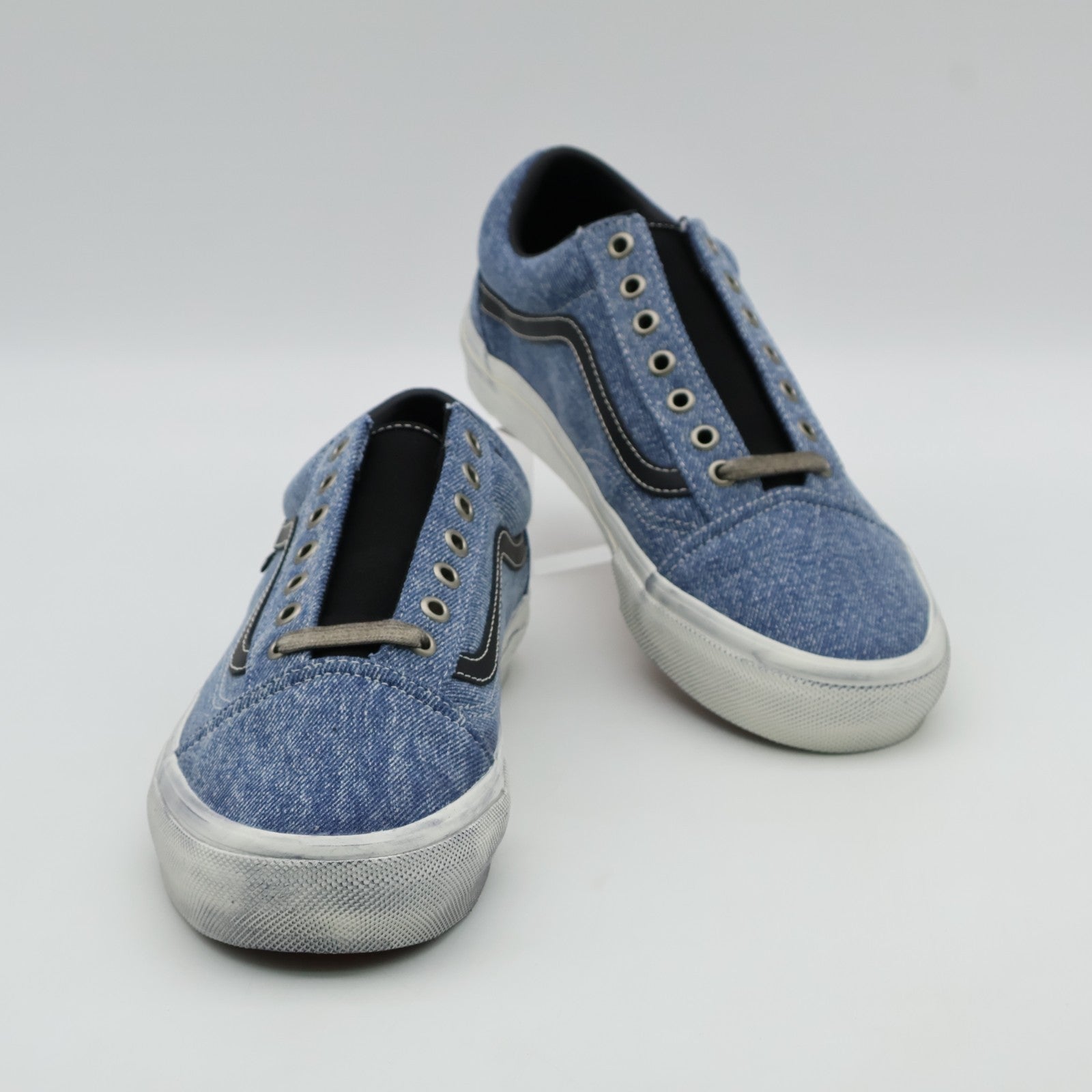 VN0A2Z32Y40 Vans Skate Old Skool Denim Blue Black (Men's)