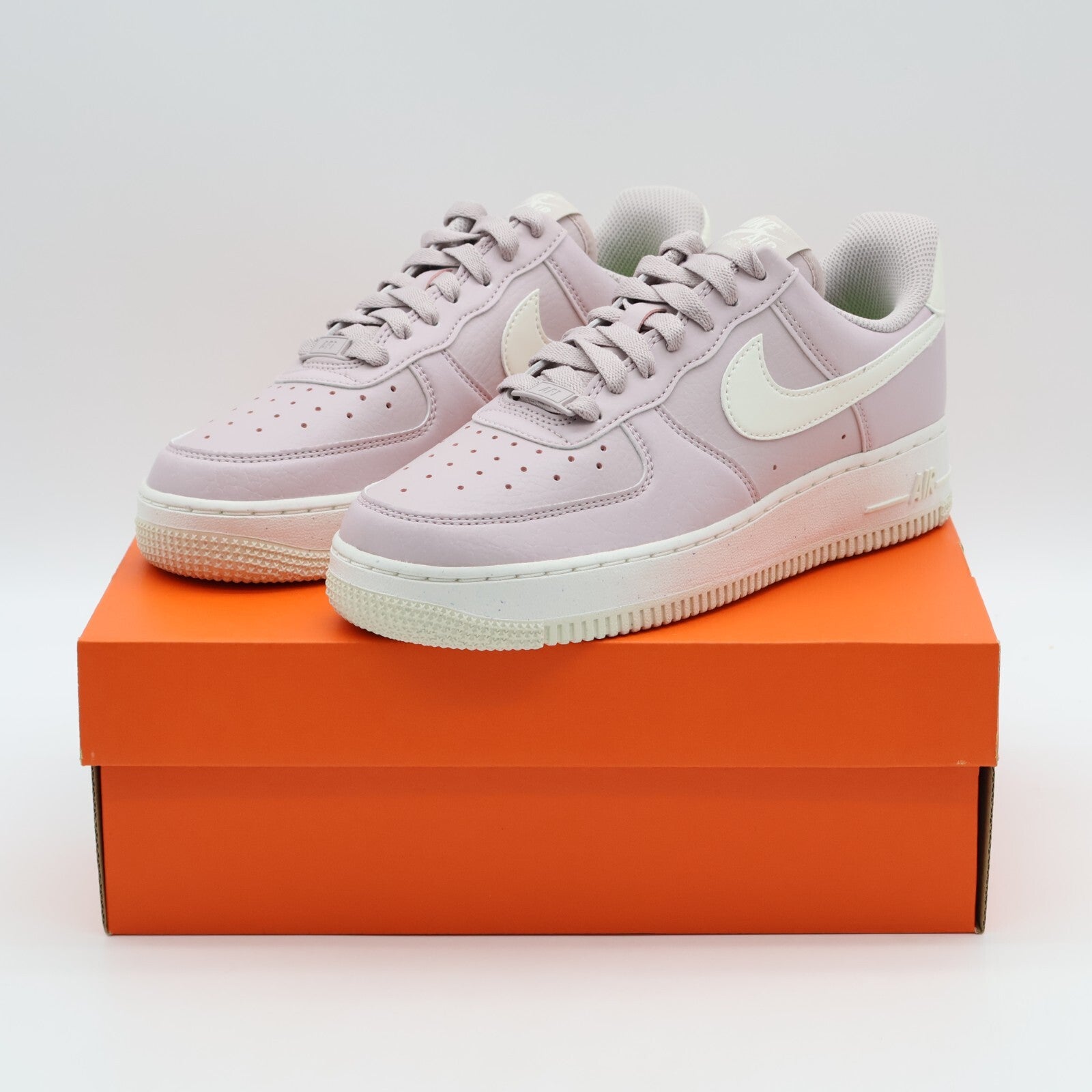 DV3808-001 Nike Air Force 1 '07 Platinum Violet Coconuts Milk Volt (Women's)