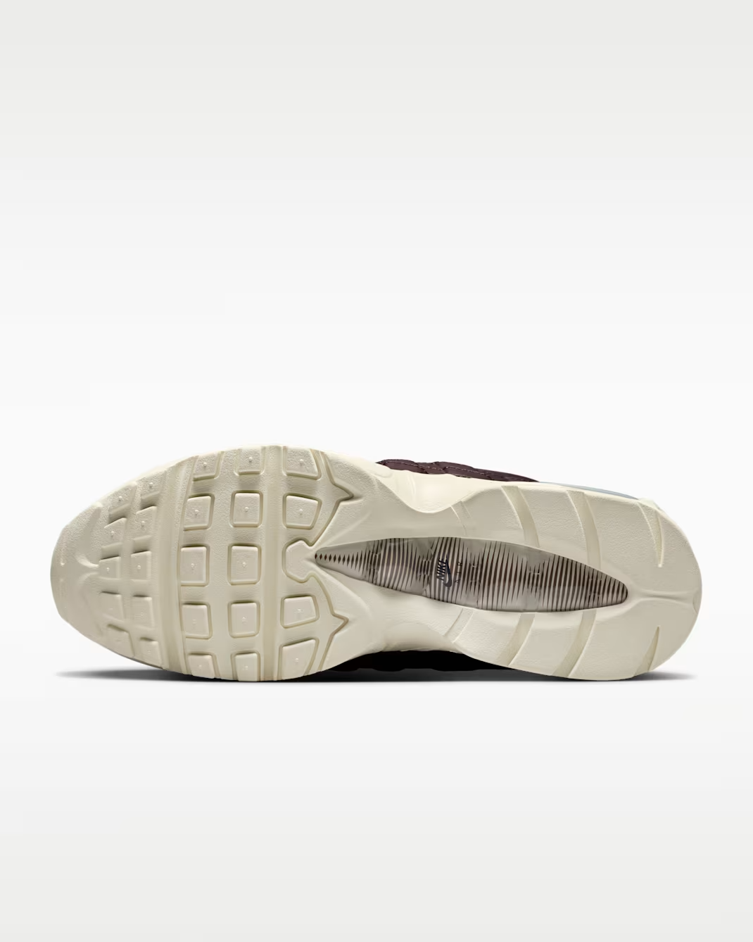 IM0696-200 Nike Air Max 95 Big Bubble Leather Baroque Brown Black (Men's)