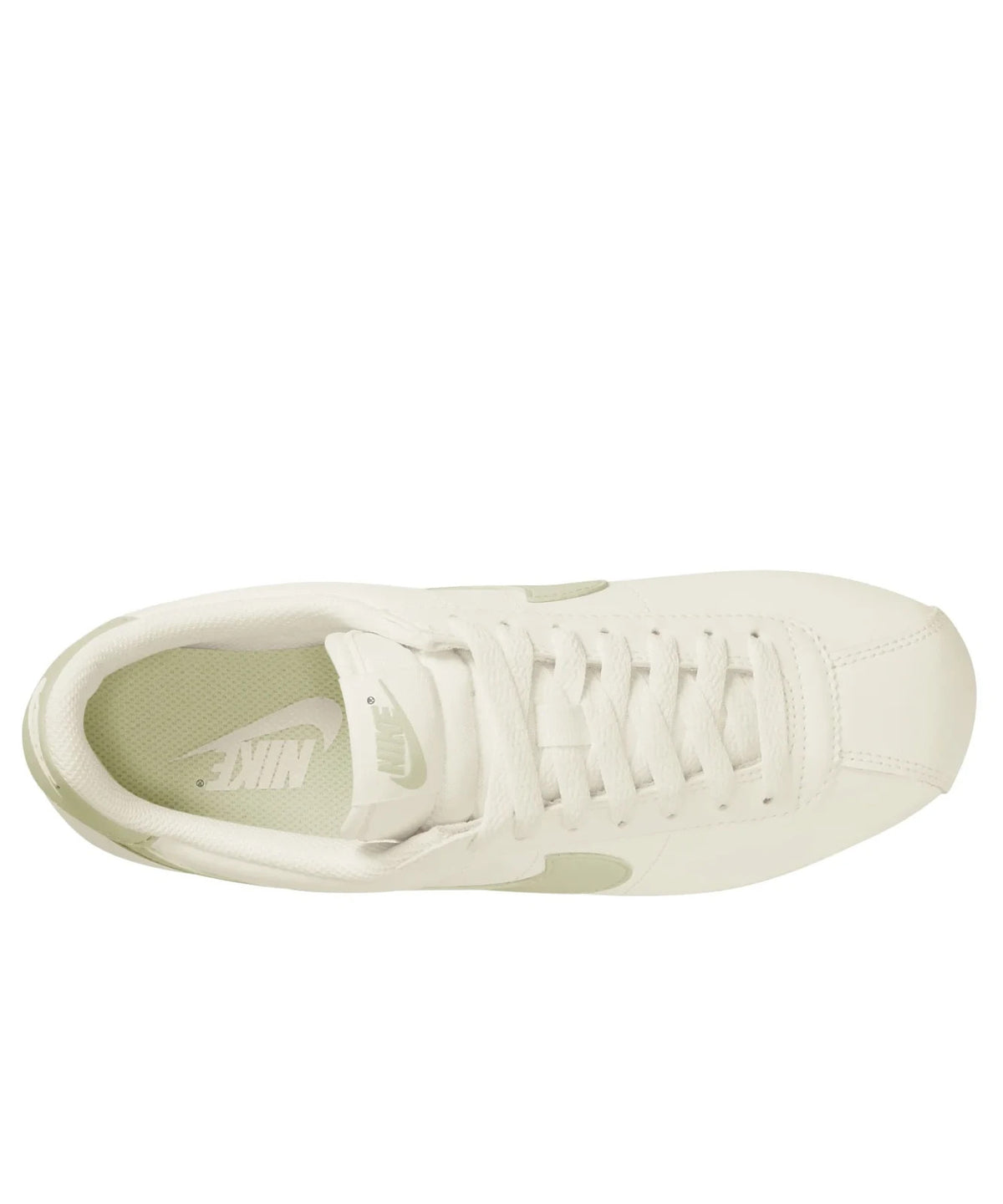 DN1791-117 Nike Cortez Leather Sail Olive Aura (Women's)