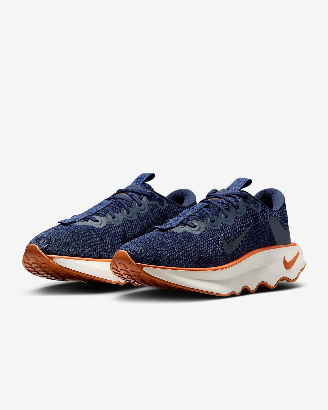 DV1237-403 Nike Motiva Thunder Blue Midnight Navy Healing Orange (Men's)