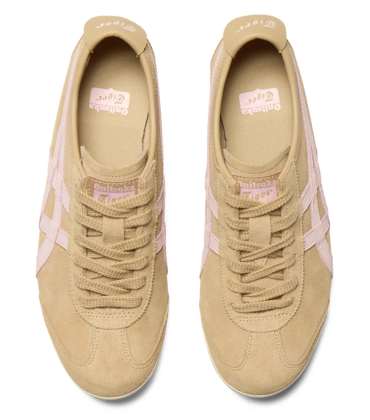 1183C616-250 Onitsuka Tiger Mexico 66 PF Camel Beige Cotton Candy (Men's)