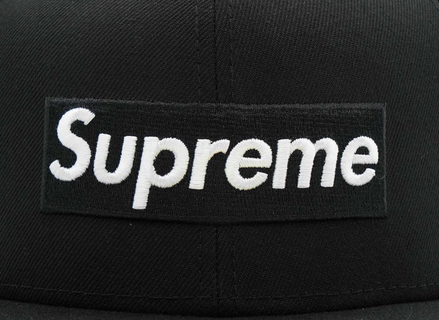 Supreme MLB Teams Box Logo New Era Black