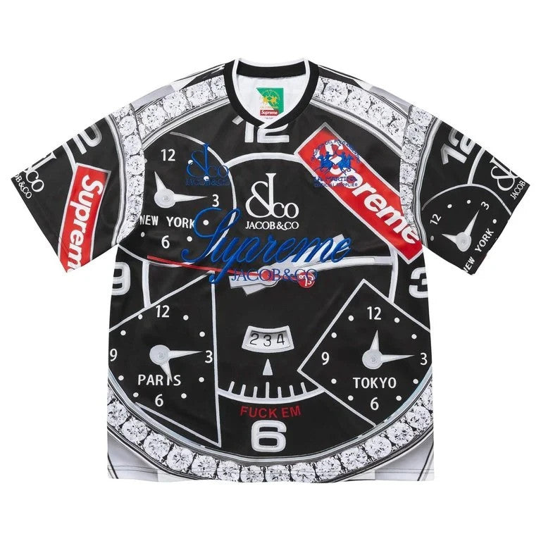 Supreme x La Martina Soccer Jersey Black