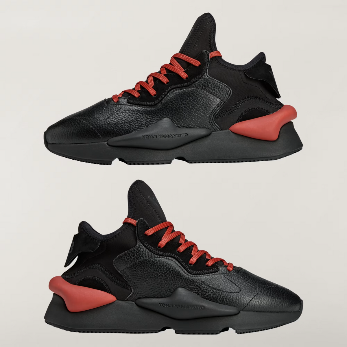 JR4199 adidas Y-3 Kaiwa Black Black Tribe Orange (Men's)