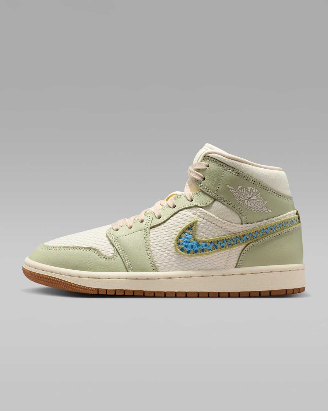 II0570-302 Nike Women's Air Jordan 1 Woven Olive Aura (Women's)