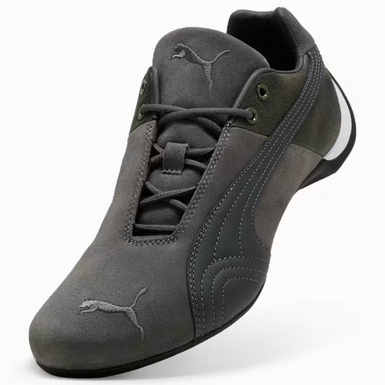 405285-04 Puma Future Cat Shadow Gray Loden Green (Men's)