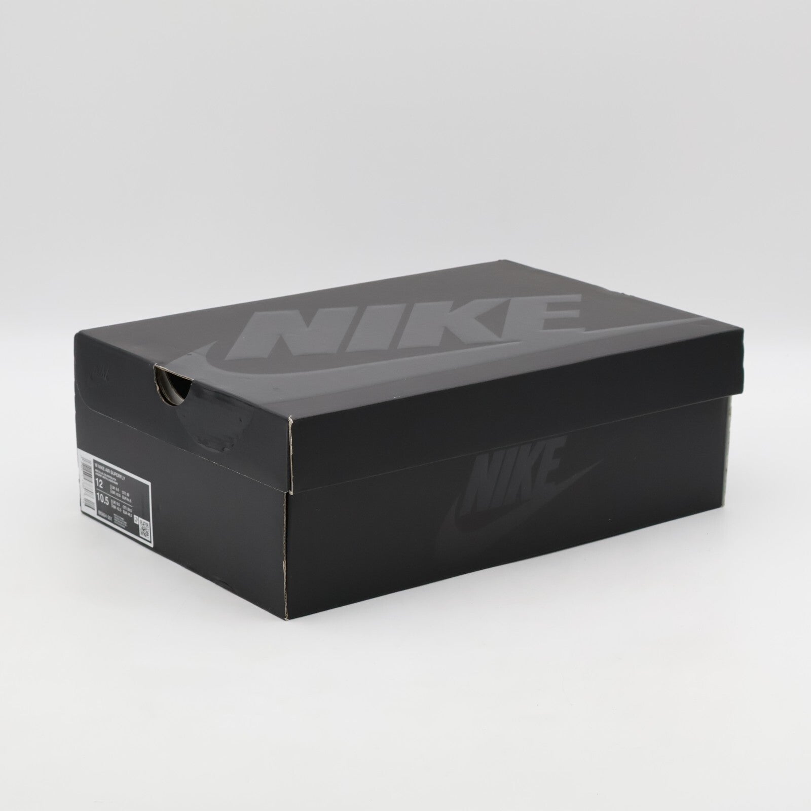 IB5824-001 Nike Air Superfly Metallic Silver Black (Women's)