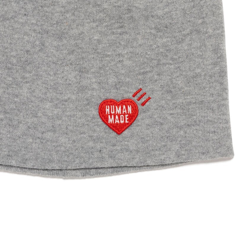 HUMAN MADE Heart Badge Beanie Gray