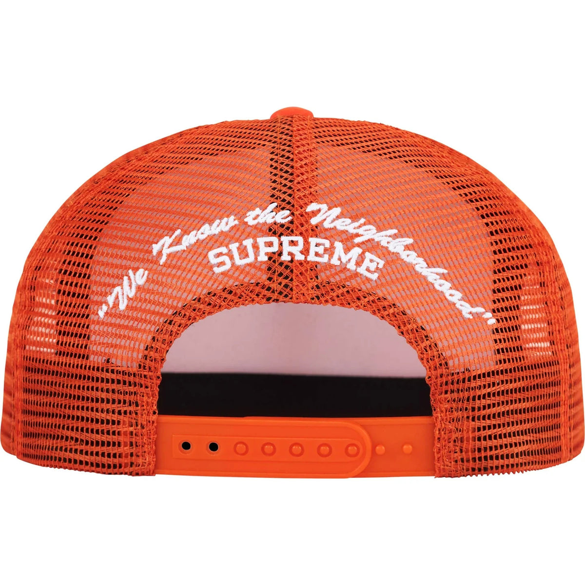 Supreme Beef Mesh Back 5-Panel Orange