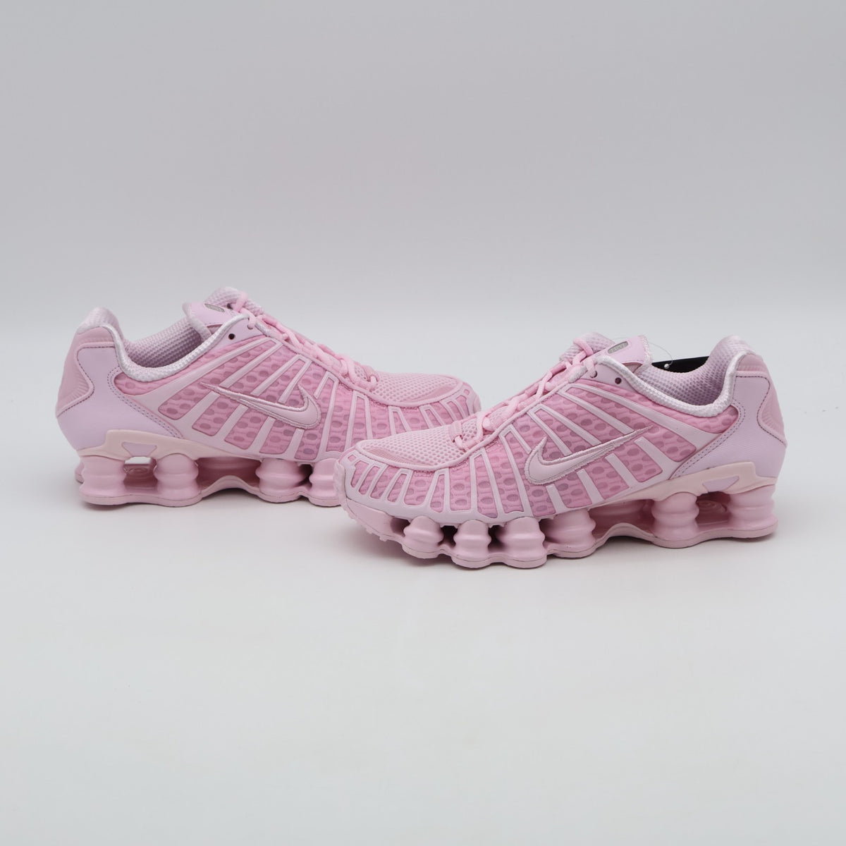 AR3566-603 Nike Shox TL "Pink Foam/Metallic Silver" (Women's)