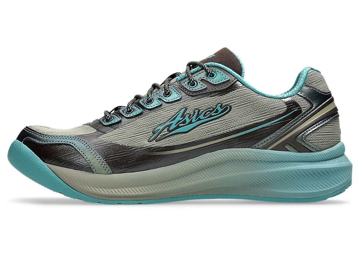 1203B111-200 Kiko Kostadinov Ã Asics Ilargi FF 2 "Driftwood/Dioptase" (Men's)