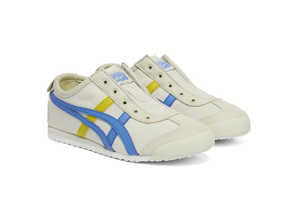 1184A085-020 Onitsuka Tiger PS Mexico 66 Slip-On Smoke Grey/Blue Coast (Men's)