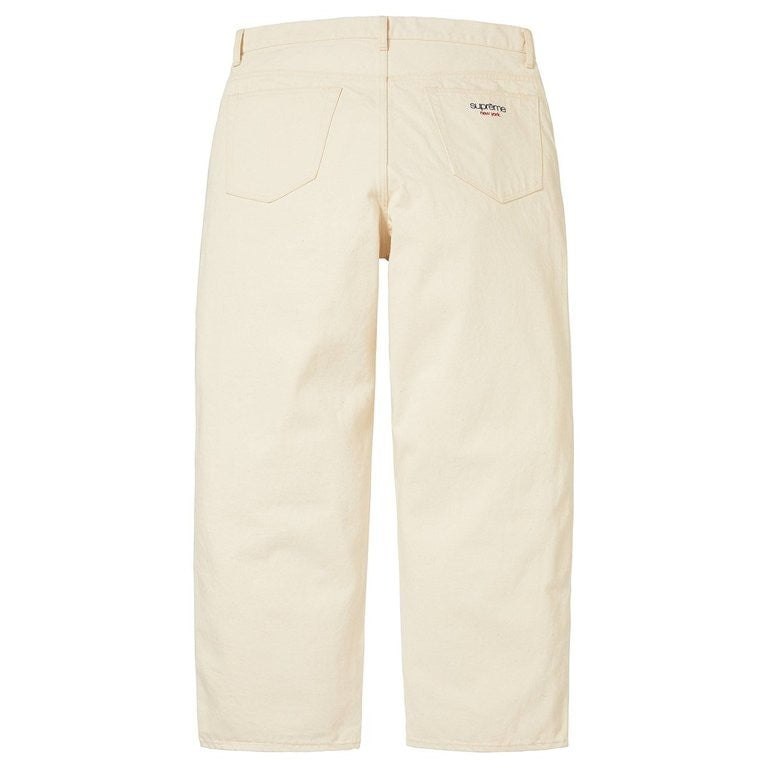 Supreme Baggy Selvedge Jean Natural