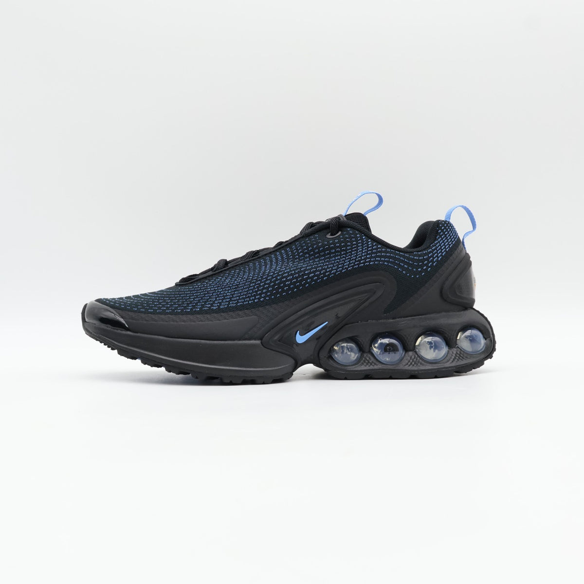 IH4463-001  Nike Air Max DN Black Wolf Grey University Blue (Men's)
