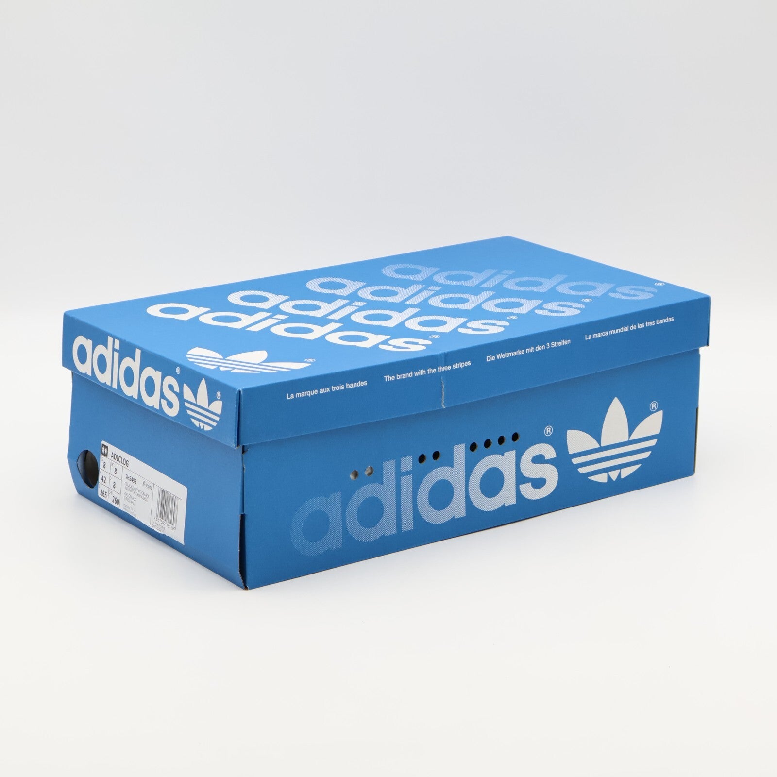 JH5498 adidas Originals Adiclog Slides Core Black Grey Two Core Black (Men's)