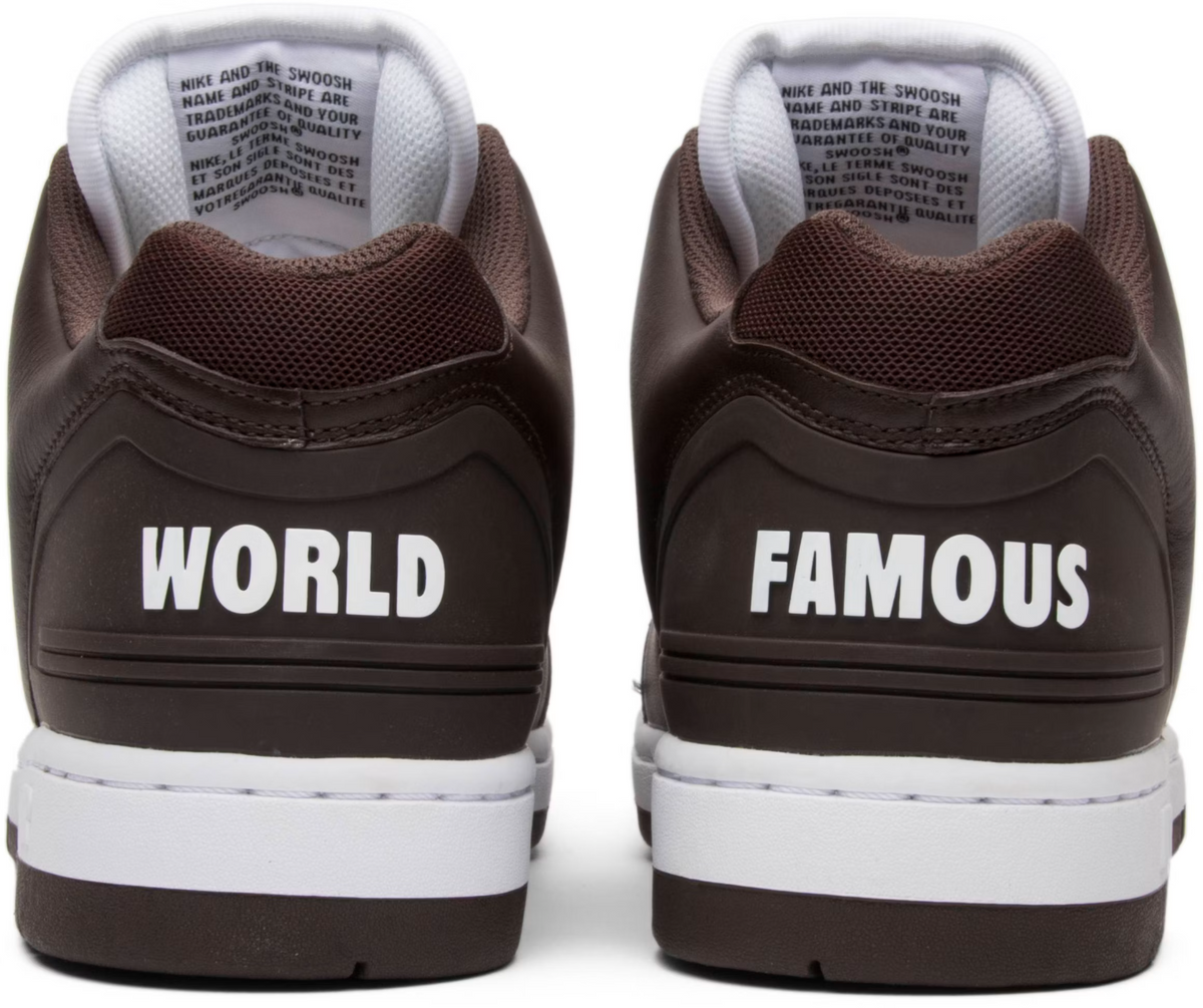 AA0871-212 Supreme Ã Nike SB Air Force 2 Low "Baroque Brown" (Men's)