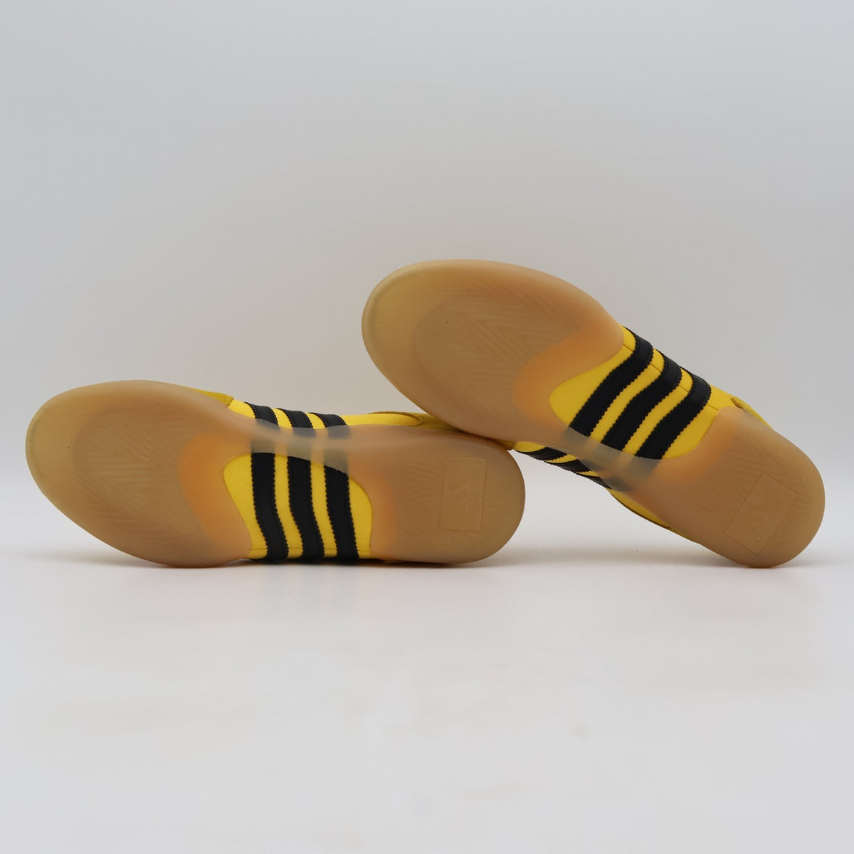 JQ9230 Bad Bunny adidas Ballerina Bold Gold Core Black Gum (Men's)