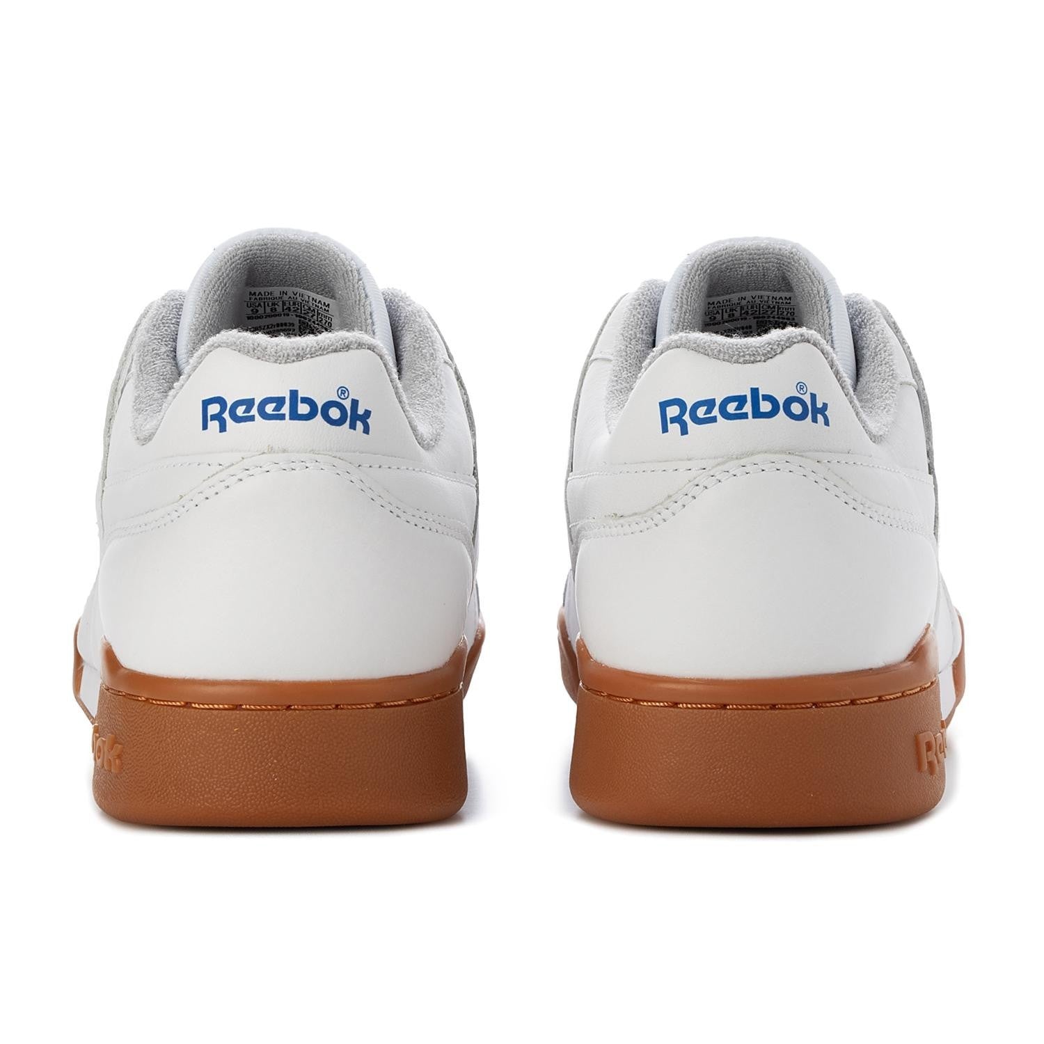 100244983 Reebok Workout Plus White Blue (Men's)