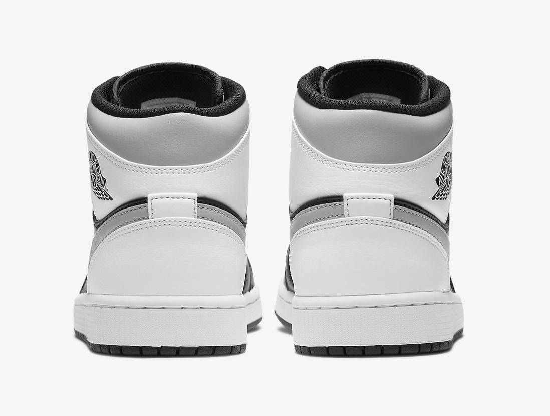 554724-073 Nike Air Jordan 1 Mid "White Shadow" (Men's)