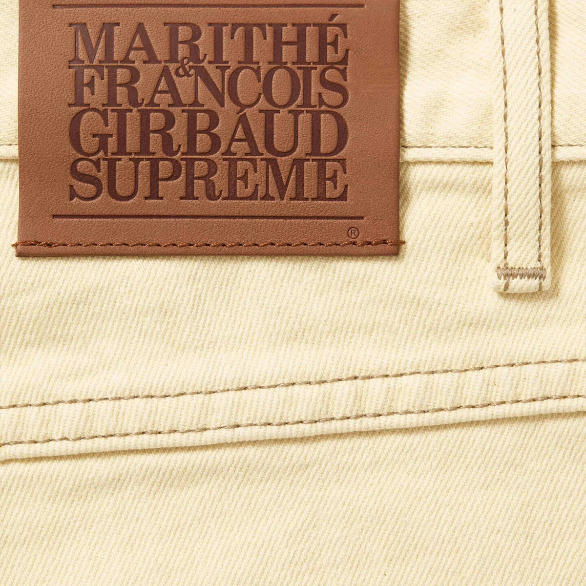 Supreme Marithe Francois Girbaud X-Seam Baggy Denim Short Natural