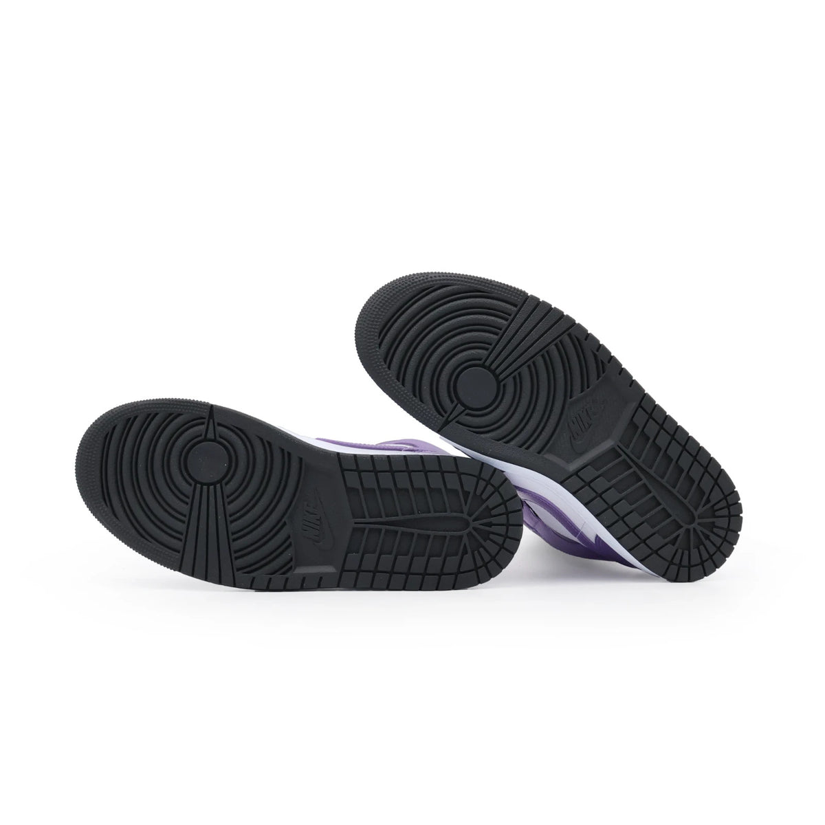 HJ5911-105 Nike Women's Air Jordan 1 Mid Metallic Purple (Women's)
