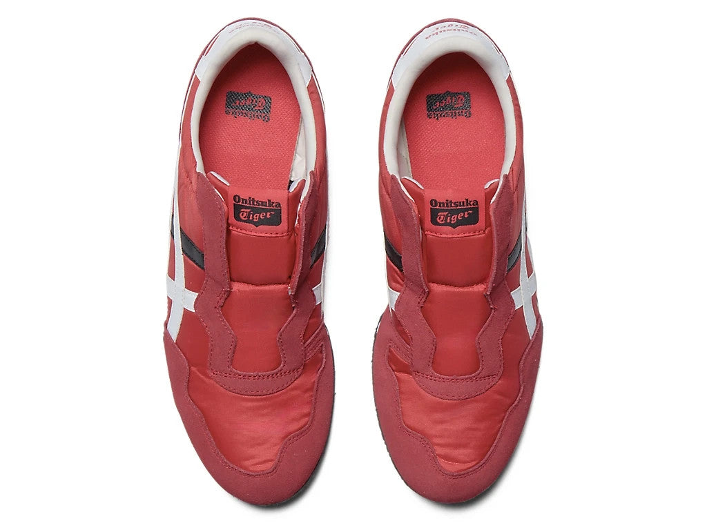 1183C615-600 Onitsuka Tiger Serrano Slip-On Classic Red/White (Men's)