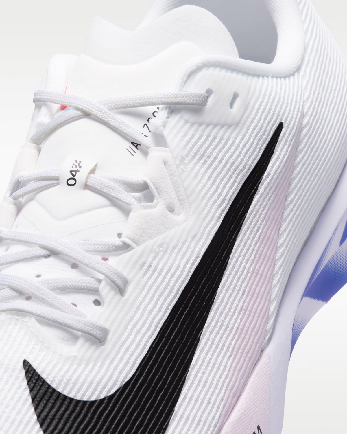 IO8267-100 Nike Zoom Rival Fly 4 "White/Silt Red/Platinum Violet" (Men's)