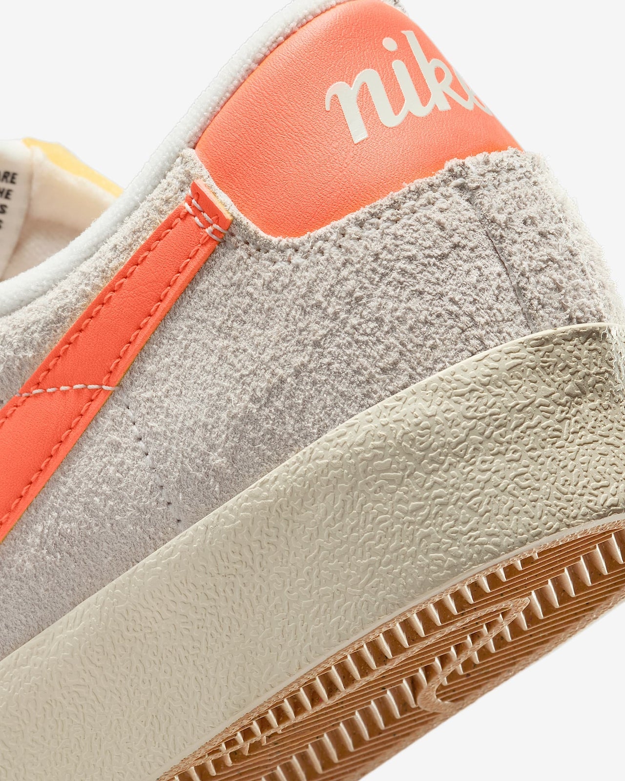 HF3158-100 Nike Blazer Low '77 PRM Summit White Safety Orange Coconut (Men's)