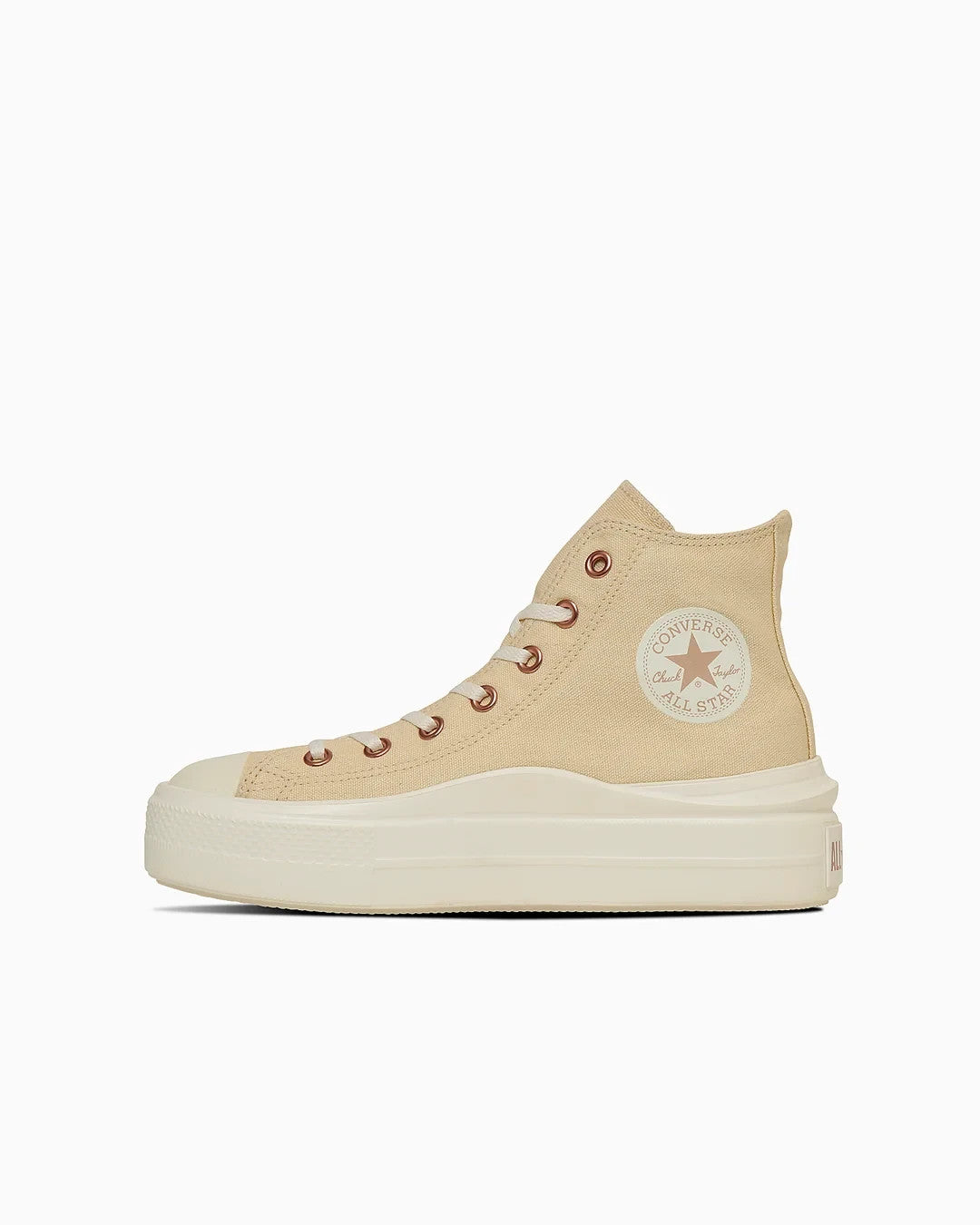 31315982 Converse All Star Light PLTS 2 Z Hi Cream (Women's)