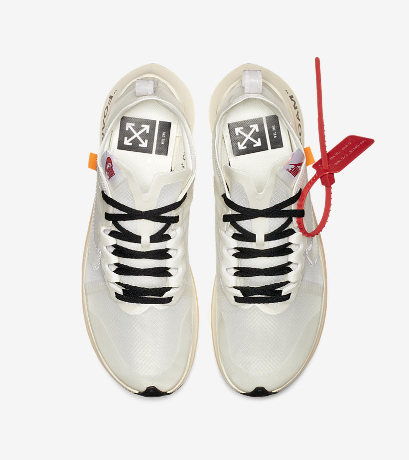 AJ4588-100 Off-White Ã Nike THE TEN Zoom Fly (Men's)
