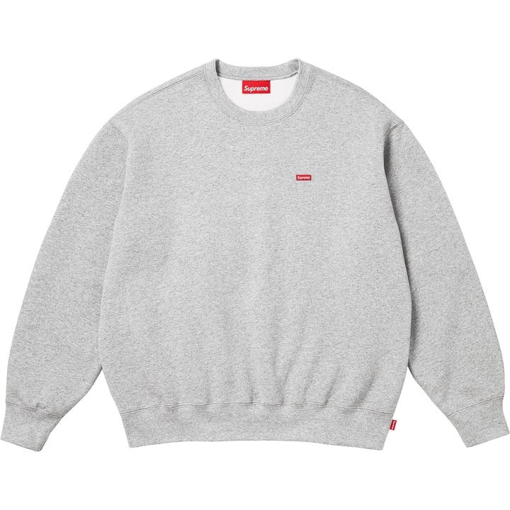 Supreme Small Box Crewneck Heather Grey
