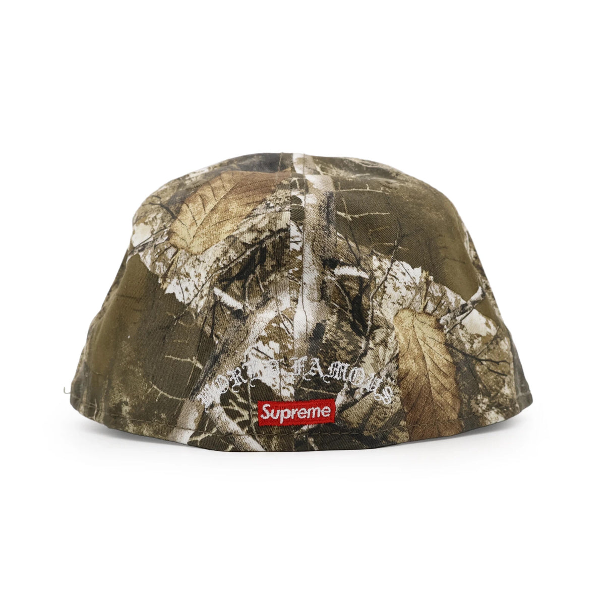 Supreme Gold Cross S Logo New Era RealTree Camo