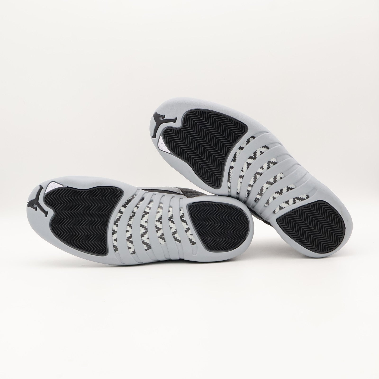 CT8013-010 Nike Air Jordan 12 Retro Barons Black and Wolf Grey (Men's)