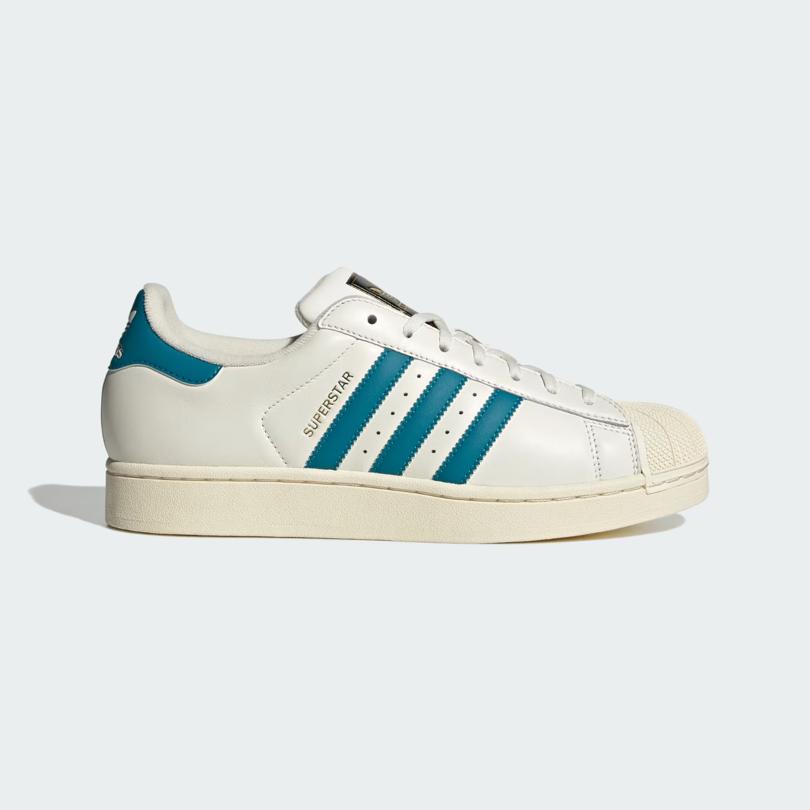 KJ5992 adidas Originals Superstar 2 Cloud White Active Teal Cream White (Men's)