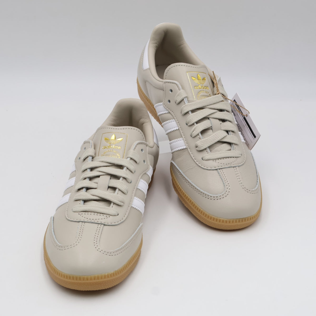 JR0883 adidas Originals Samba OG Beige Cloud White Gum (Men's)