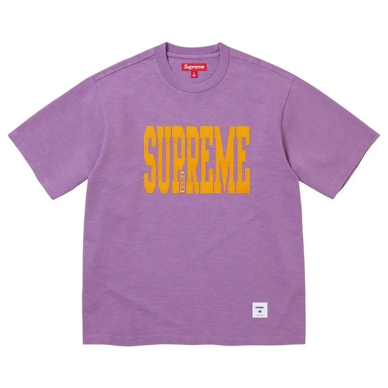 Supreme Stretch AppliquÃ© S/S Top Dusty Purple