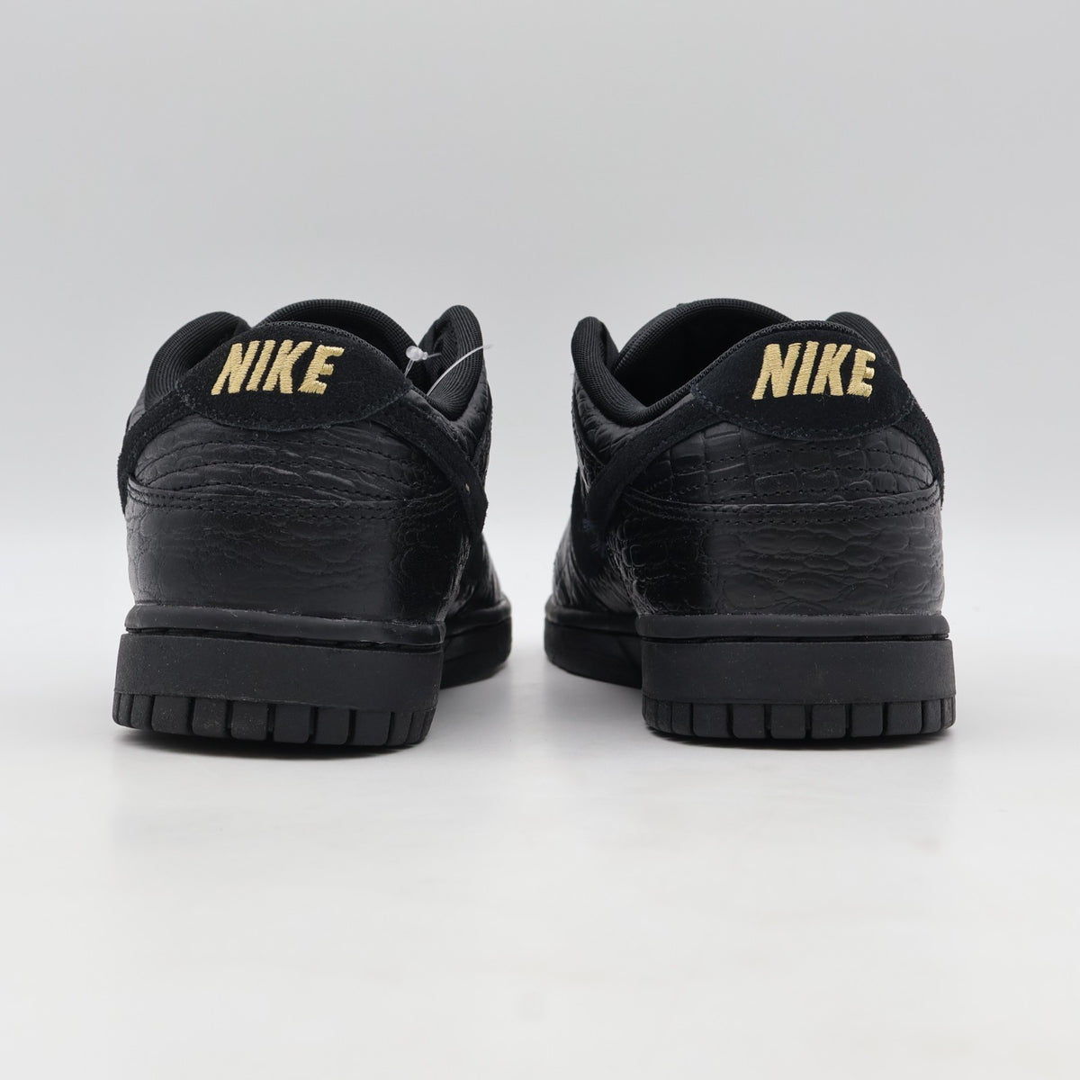 HV4388-001 Nike Dunk Low Crocodile Black (Women's)