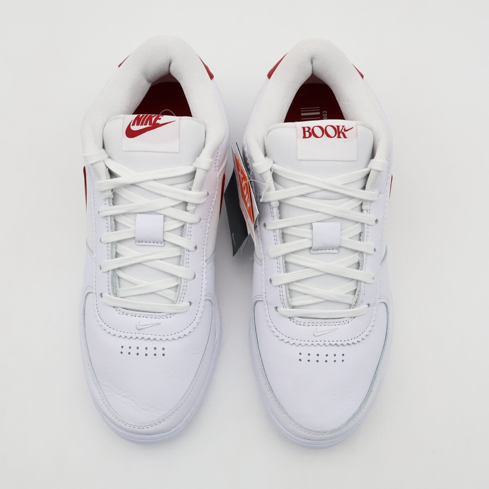 FJ4250-105 Nike Book 1 Cortez Forrest Gump White and Varsity Red (Men's)