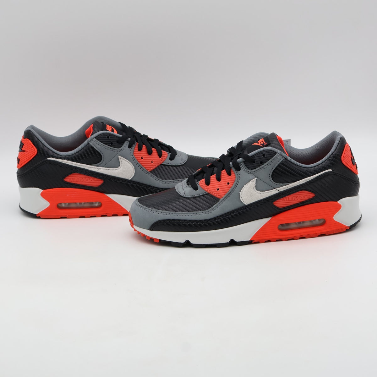 HM9432-001 Nike Air Max 90 PRM Cool Grey and Black (Men's)