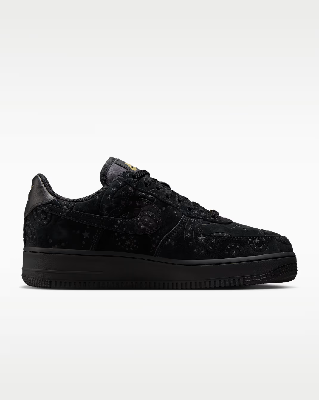 IO1259-001 Nike Air Force 1 '07 Premium+ Paisley Black (Women's)